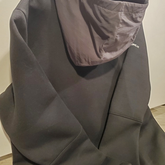 Level Wear Men's Black NY Yankees 1/4 Zip Hoodie Pullover Size Medium - Picture 12 of 16